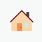 Illustration House Icon. Perfect for Small house icon