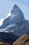 Illustration of the iconic Matterhorn mountain, Switzerland