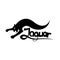 Illustration jaguar logo design vector