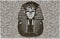 A illustration king tutankhamen egyptian death mask