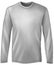 Illustration of Light Grey Long Sleeve T-Shirt