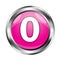 An illustration of a luxurious 3D pink circular button.