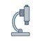 Illustration Microscope Icon For Personal And Commercial Use.
