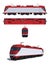 Illustration: Modern electric locomotive