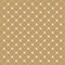 Illustration of a ocher texture with white flowers for textil