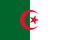 Illustration of the offical flag of Algeria