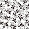 Illustration pattern of a leaf designed simply,