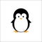 Illustration penguin cute icon logo  animals