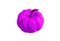 Illustration of Pop Art Style Amazing Vivid Purple Pumpkin Isolated on Transparent Background