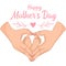 Illustration, popart, isolated, happy mother\\\'s day. Indonesia May 01 2023