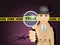 Illustration of private detective