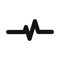 Illustration Pulse Rate Icon For Personal And Commercial Use.