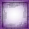 Illustration of purple empty, single, colorful, web, internet, square frame.