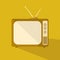 Illustration of a Retro style Television