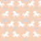 illustration. Seamless pattern with cute baby horses. Background for kids. Children's textile and wallpaper