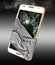 This illustration shows broken cell phone smoldering, cracked and taped.