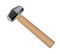 Illustration single Hammer with white background.