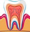 Illustration of solution Dental teeth colourful design