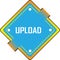 Illustration of solution upload button with colourful design
