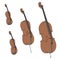 Illustration of string instruments