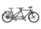 Illustration of tandem bicycle