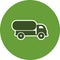 Illustration Tank Truck Icon For Personal And Commercial Use.