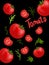 Illustration of tomatoes