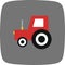 Illustration  Tractor Icon For Personal And Commercial Use...