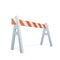 Illustration Of Traffic Sawhorse