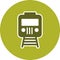 Illustration Train Icon For Personal And Commercial Use.