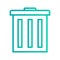 Illustration Trash Icon For Personal And Commercial Use.