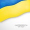 Illustration of Ukraine Independence Day Background