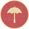 Illustration Umbrella  Icon For Personal And Commercial Use...