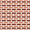 Illustration vector graphic of brick seamless pattern