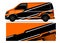 Illustration Vector graphic for Decal Wrap Designs Car Van and truck , perfect of industial Cargo and company