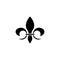 Illustration Vector graphic of Fleur de lis icon