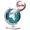 Illustration Vector Graphic Globe Syria