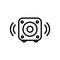 Illustration Vector graphic of multimedia speaker icon