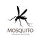 illustration vector. Target on mosquito. Mosquitoes carry many disease such as dengue fever, zika disease,enchaphalitits and else