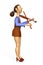 Illustration of Violinist