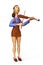 Illustration of Violinist