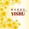 illustration of Vishu, Hindu festival celebrated in South India