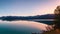 An Illustration Of A Vividly Emotive Image Of A Lake With Mountains In The Background AI Generative