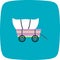 Illustration Wagon Icon For Personal And Commercial Use.