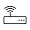 Illustration WiFi Icon For Personal And Commercial Use.