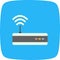 Illustration WiFi Icon For Personal And Commercial Use.