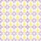 Illustration of yellow pineapple patterns with purple frames on a white background