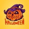 Illustrations hallowen pumpkin Design