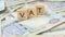 Illustrative editorial concept of VAT in United Arab Emirates