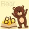 Illustrator of B for Bear vocabulary